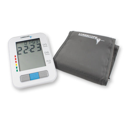 Automatic Blood Pressure Monitor, auto inflating digital LCD display cuff, Health Edco, 30149