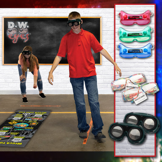 Impairment Simulation Glasses & Goggles: Focus on Impaired Driving Prevention