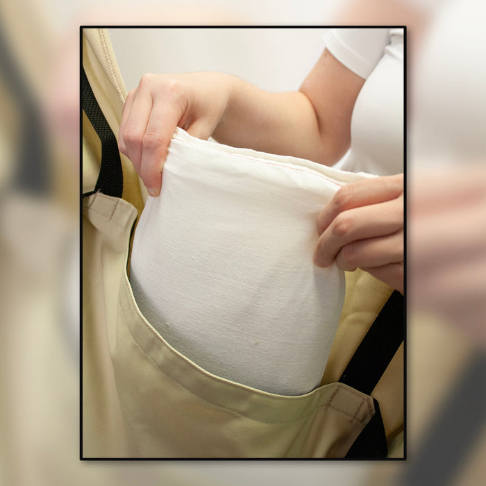 Fat Vest, Adult Size, insertion of weights into health education vest to teach health harms of excess fat, Health Edco, 26003