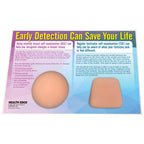Nonsexual BSE / TSE Model, Health Edco breast self-exam and testicular self-exam palpable health education models, 26420
