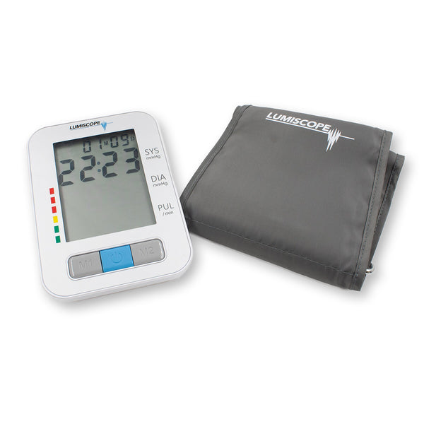 Automatic Blood Pressure Monitor, auto inflating digital LCD display cuff, Health Edco, 30149