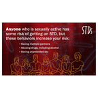 PowerPoint slide from STDs PowerPoint, health and sex education PowerPoint on CD-ROM, Health Edco teaching tools, 30272