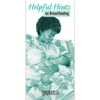 helpful hints on breastfeeding pamphlet, two-color illustrated hints on breastfeeding pamphlet cover shown, Childbirth Graphics, 38532