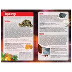Substance Abuse ID Guide Booklet, double page spread of booklet covering marijuana (cannabis), and mroe, Health Edco, 40022