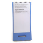 Healthy Newborns Flip Chart for childbirth education by Childbirth Graphics, panel script on newborn vernix & cyanosis, 43303