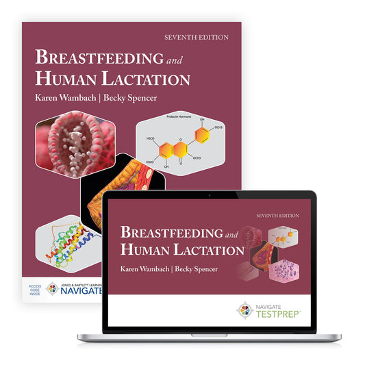 Breastfeeding & Human Lactation Book, textbook web platform access for lactation consultant students, Childbirth Graphics, 50819