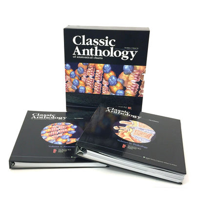 Classic Anthology of Anatomical Charts, 2-collection set, 7th edition