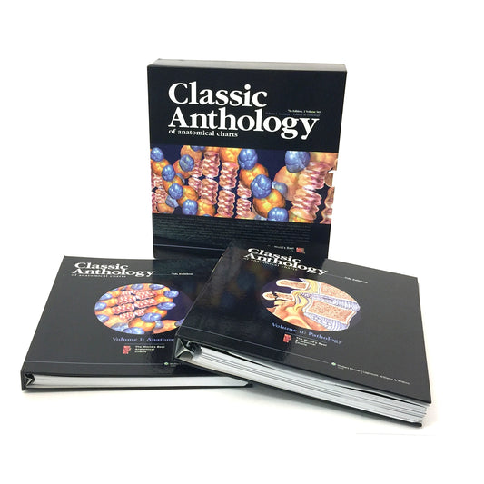 Classic Anthology of Anatomical Charts, 2-collection set, 7th edition