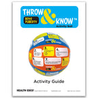 Boys Puberty Throw & Know Activity Ball, guide to health education activity teaching boys about puberty, Health Edco, 78833