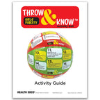Girls Puberty Throw & Know Activity Ball, guide to health education activity teaching girls about puberty, Health Edco, 78834