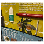 Close view of health education models for THC vaping in Marijuana / Cannabis: A Closer Look 3-D Display, Health Edco, 78840