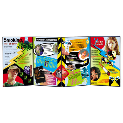 Smoking: Don't Get Burned Folding Display