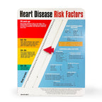 Heart Disease Risk Factors Display, heart health education interactive display for heart disease risk, Health Edco, 79027