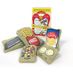 Weigh Your Options Display, nutrition education display weighted models to show junk food weight gain, Health Edco, 79080