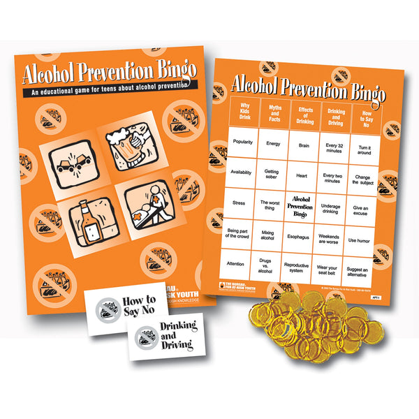 Alcohol Prevention Bingo