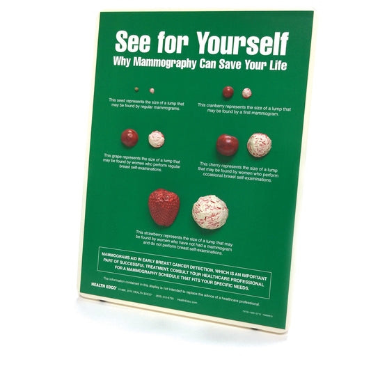 See For Yourself: Mammography Easel Display