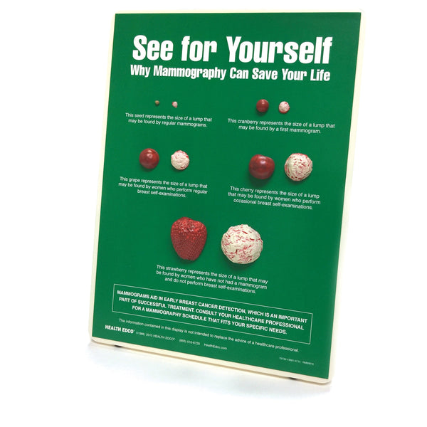 See For Yourself: Mammography Easel Display