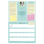 The Pregnancy Calendar by Childbirth Graphics, calendar page showing weeks 21 to 24 of fetal development and emotions, 85779