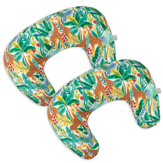 Boppy Colorful Giraffes Healthcare Pillow (Set of 2), two professional-grade, breastfeeding healthcare pillows, 85981